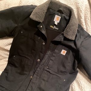 Carhartt Full Swing Black Chore Coat